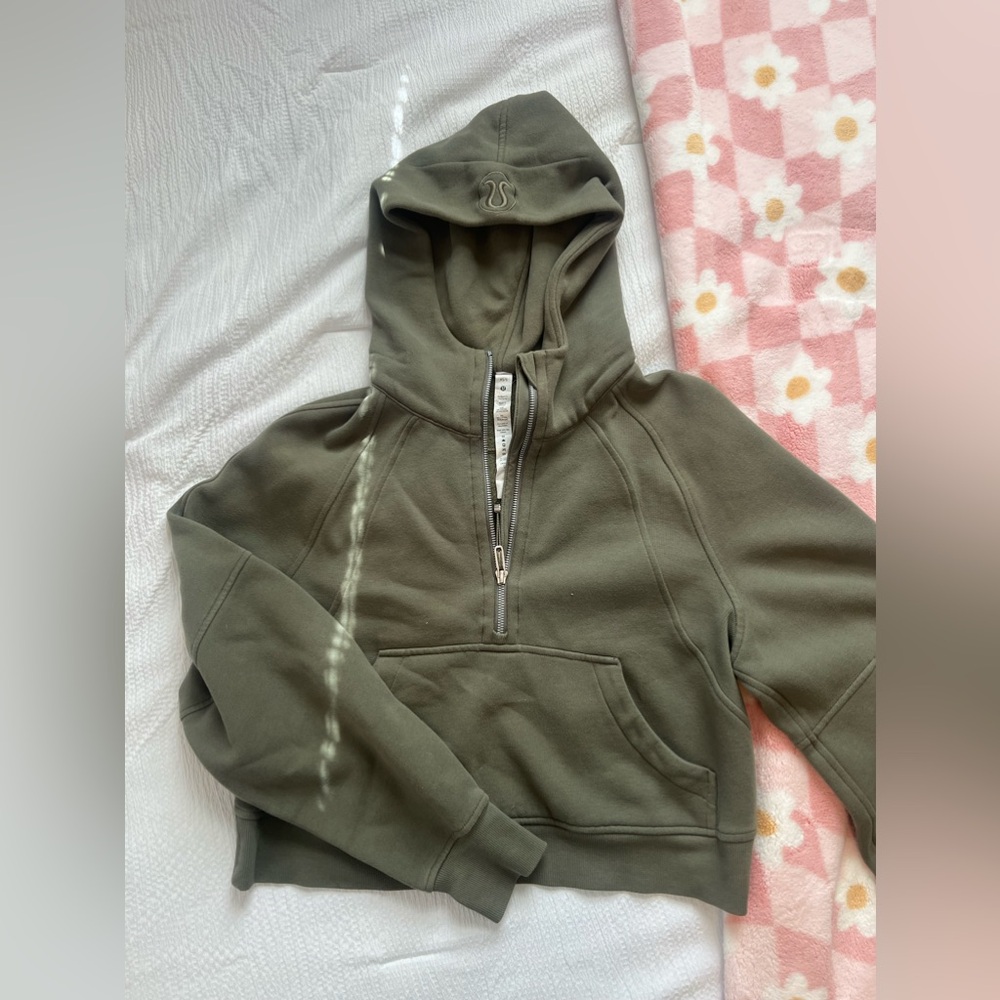 Lulu lemon Scuba over sized half zip